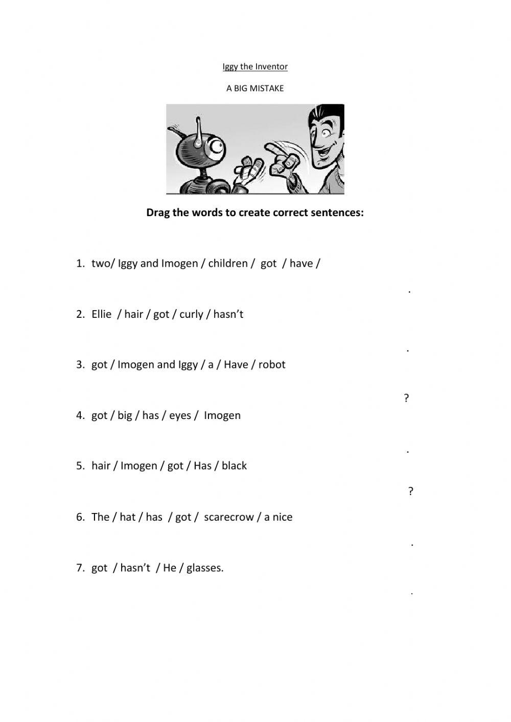 Brainy - Unit 4 Iggy the Inventor