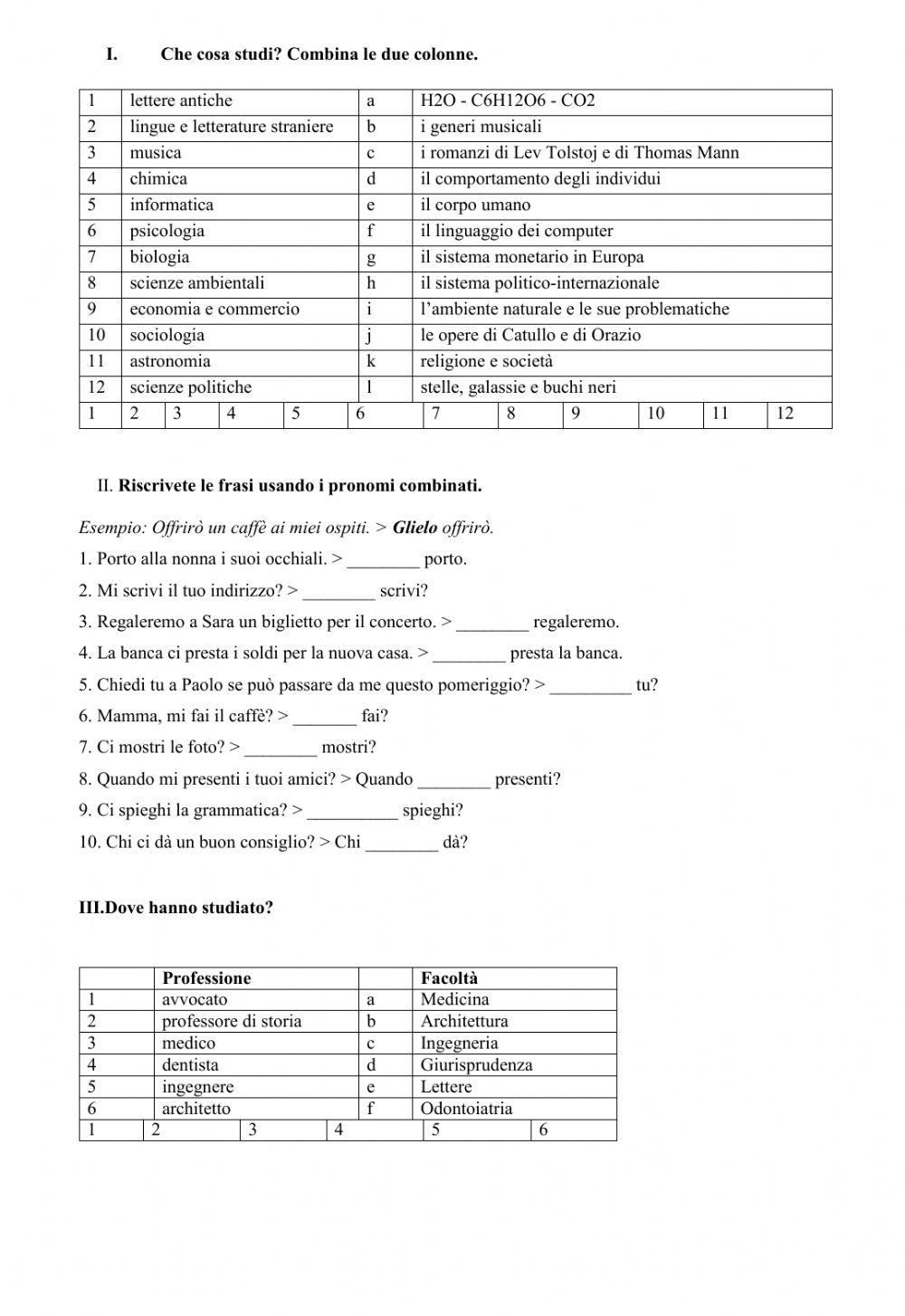 Compito di scuola Progetto Italiano 2a 1.unita