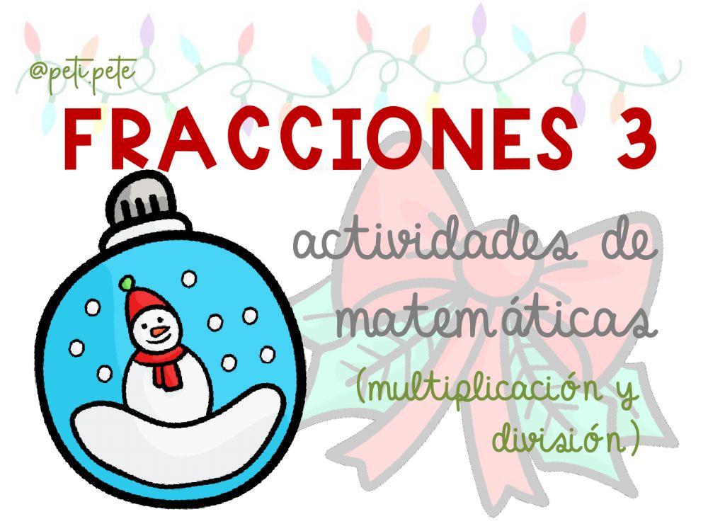 Fracciones de Navidad 3
