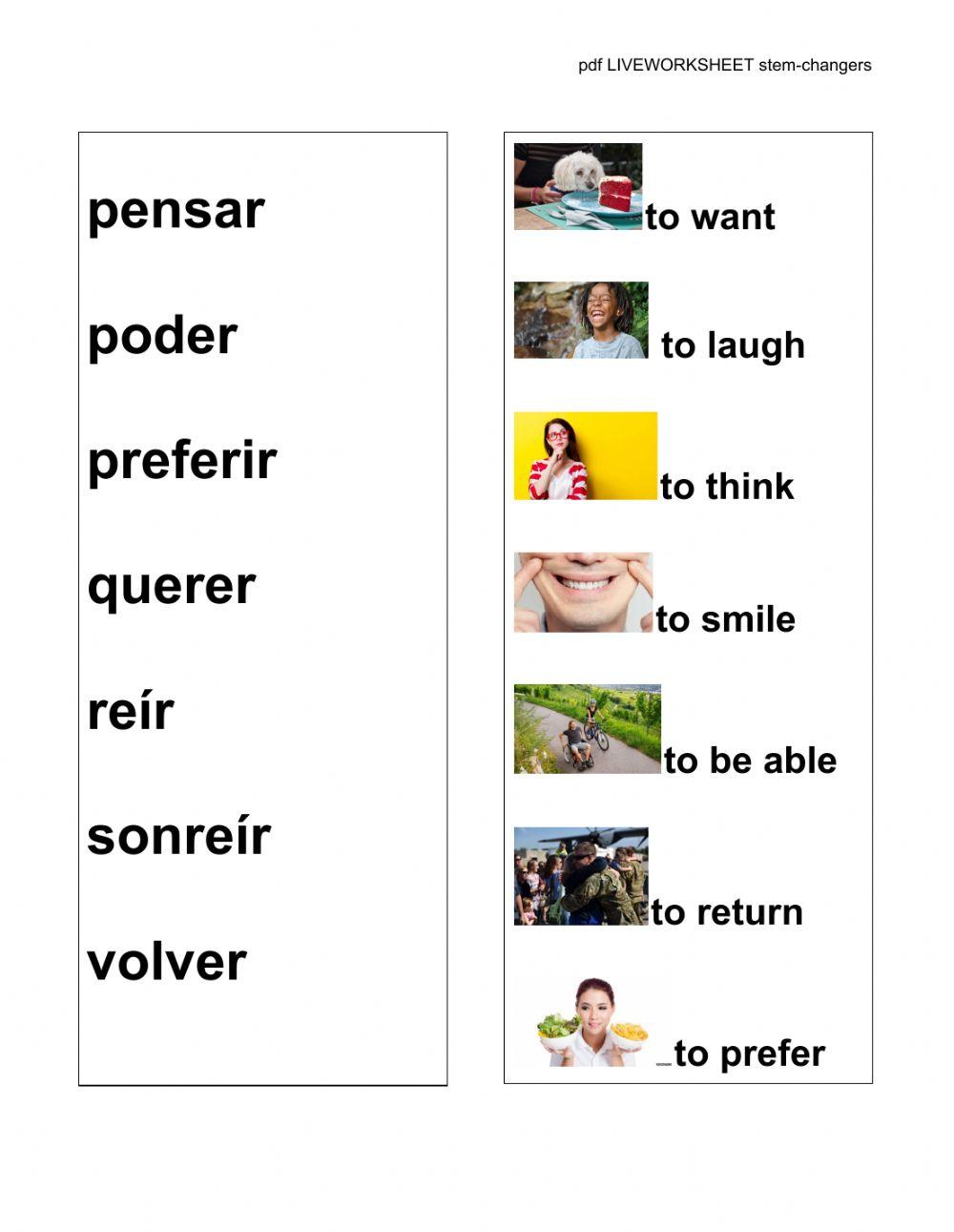5.3 stem changers meanings