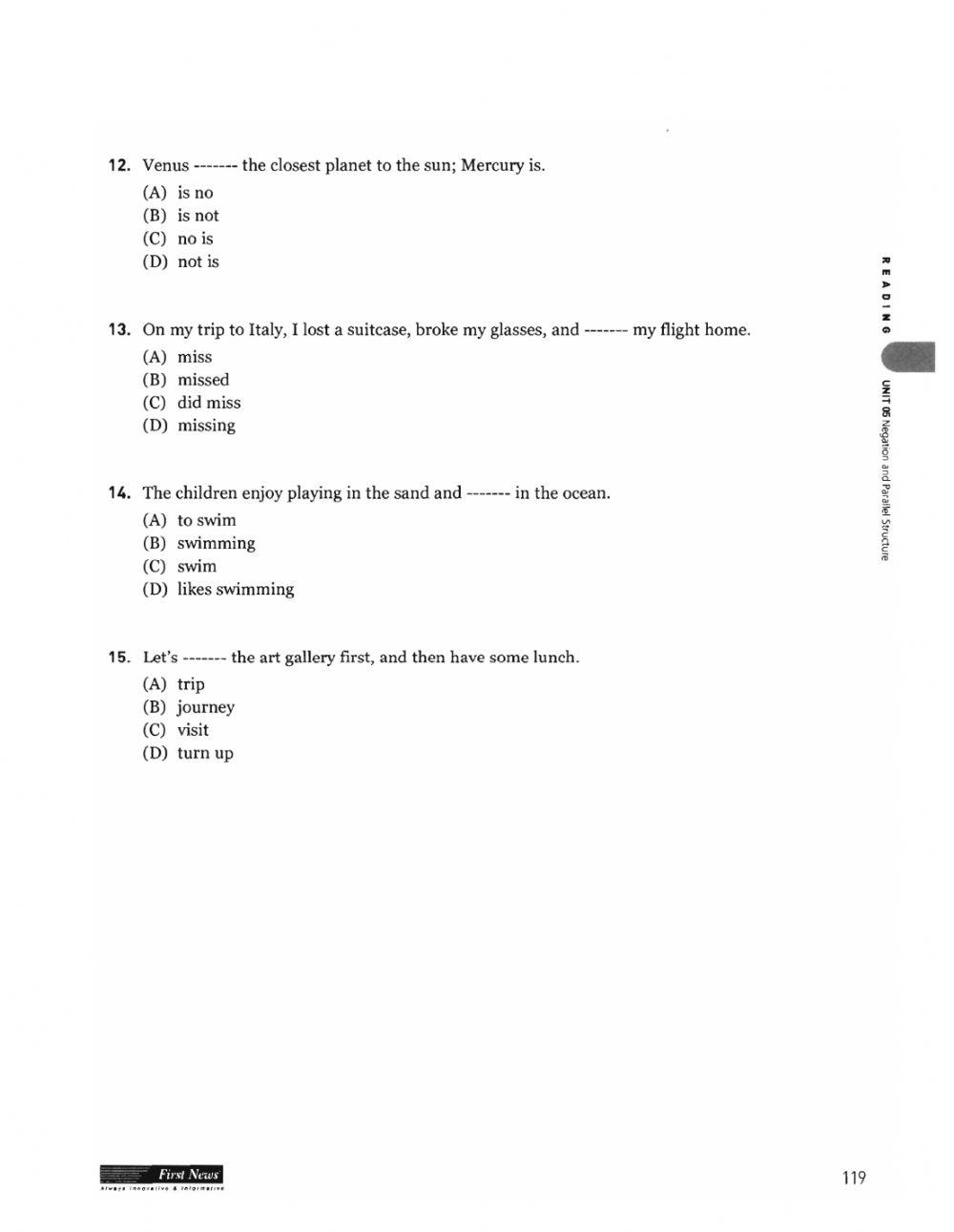 GE3- Unit 5 - READING