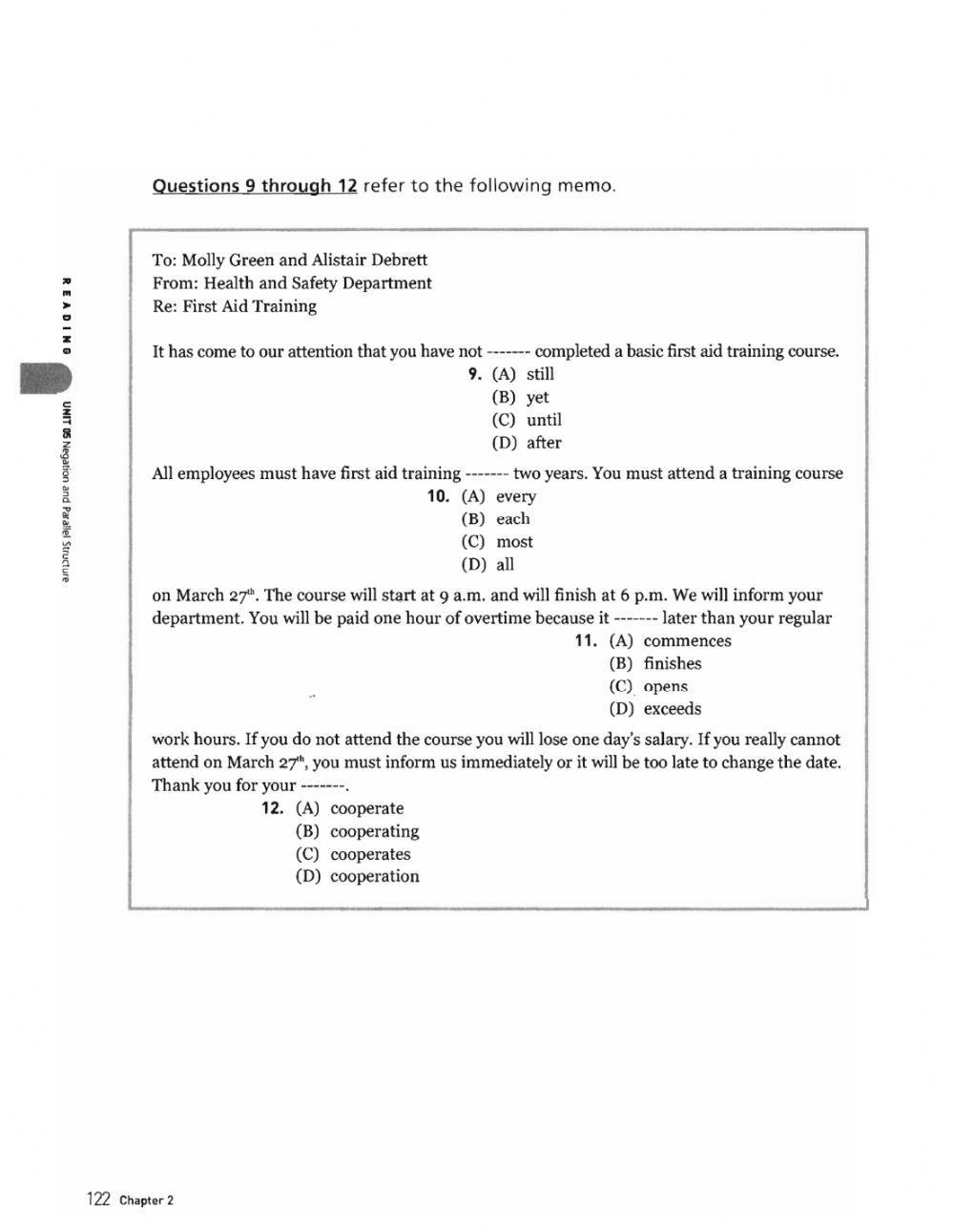 GE3- Unit 5 - READING