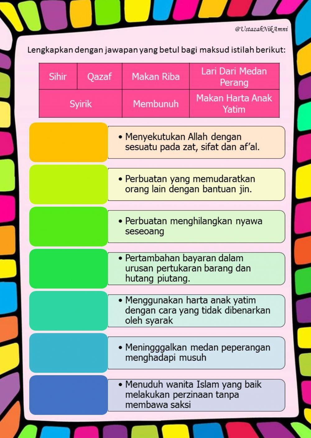 LATIHAN ISTILAH