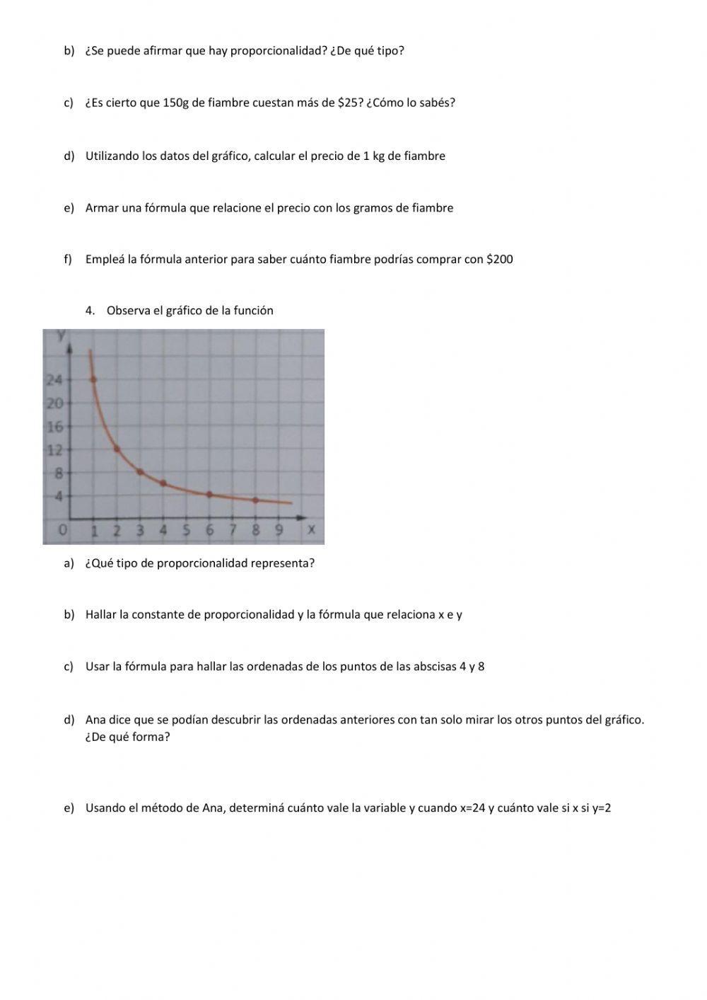 Bloque 5:Porcentajes. Función de proporcionalidad directa e inversa