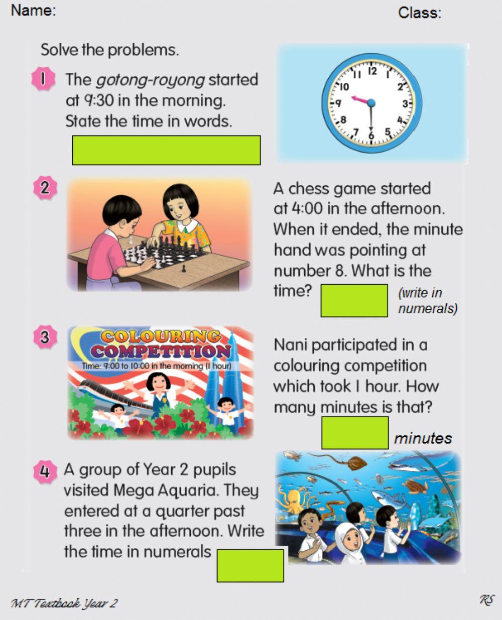 Problem SOlving Time Yr 2 576886 | Rohani2020