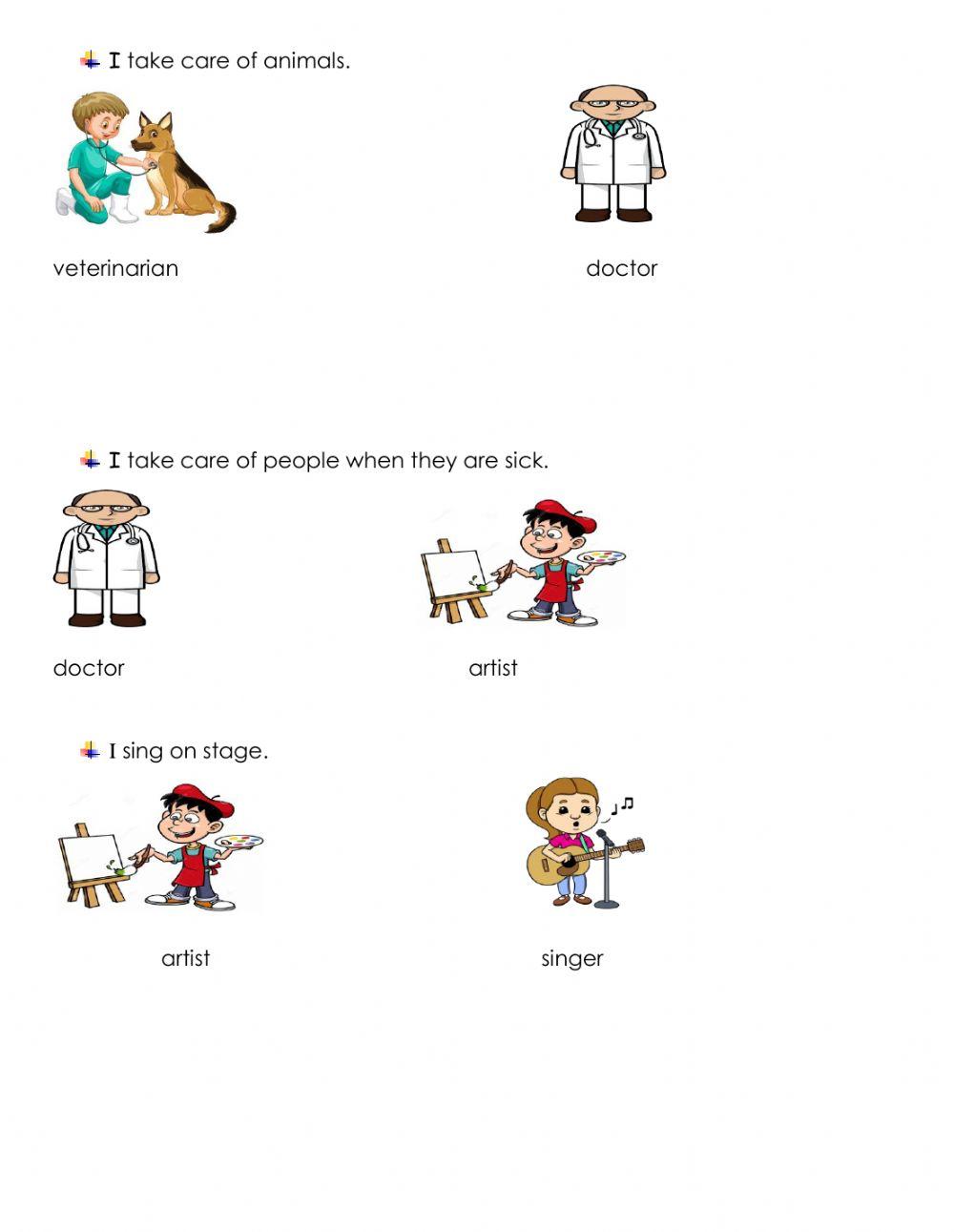 OCCUPATIONS AND PROFESSIONS