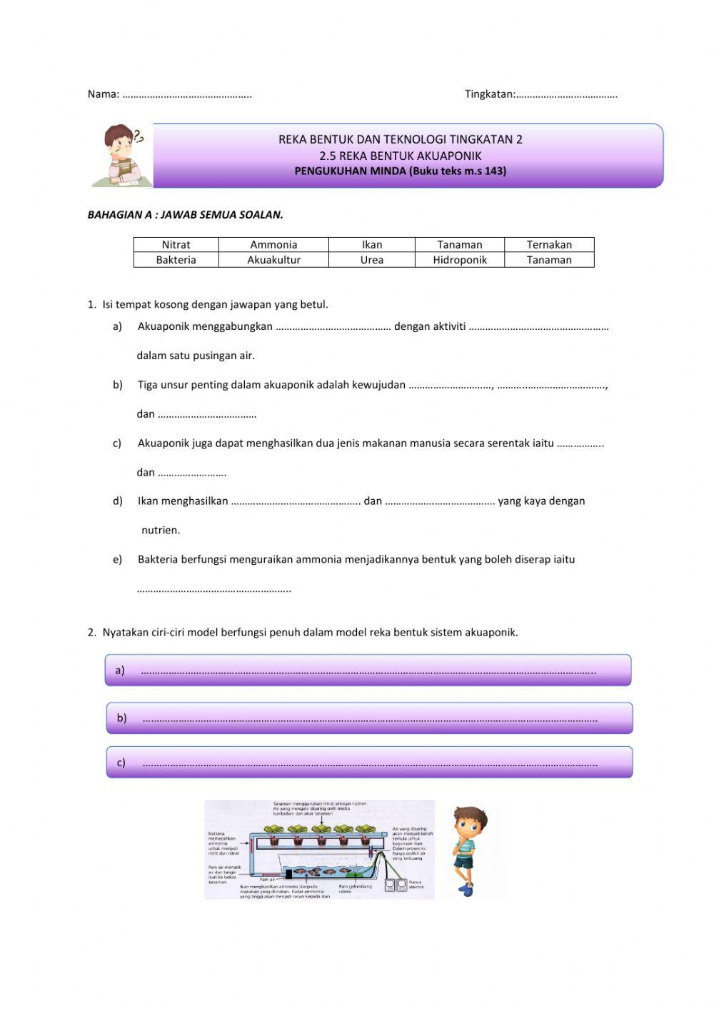 Pengukuhan minda Akuaponik