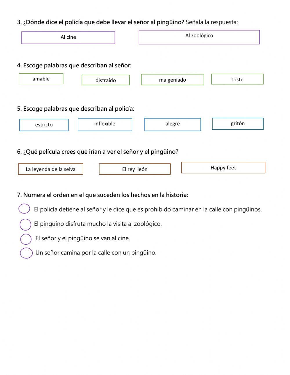 El señor y su pingüino