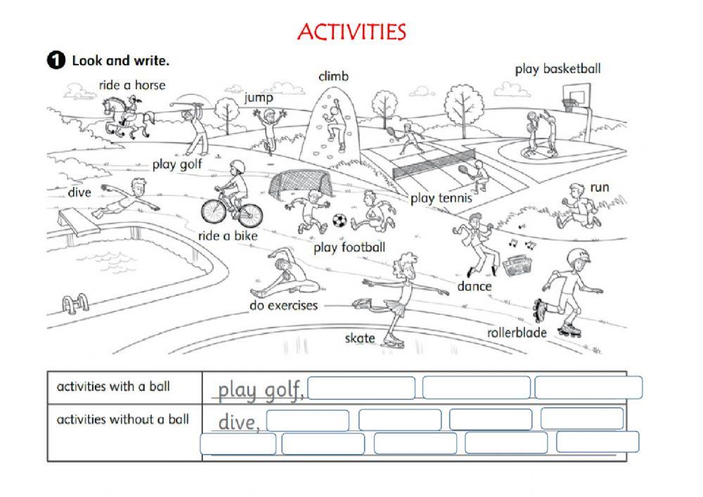 Young explorers 2 - activities