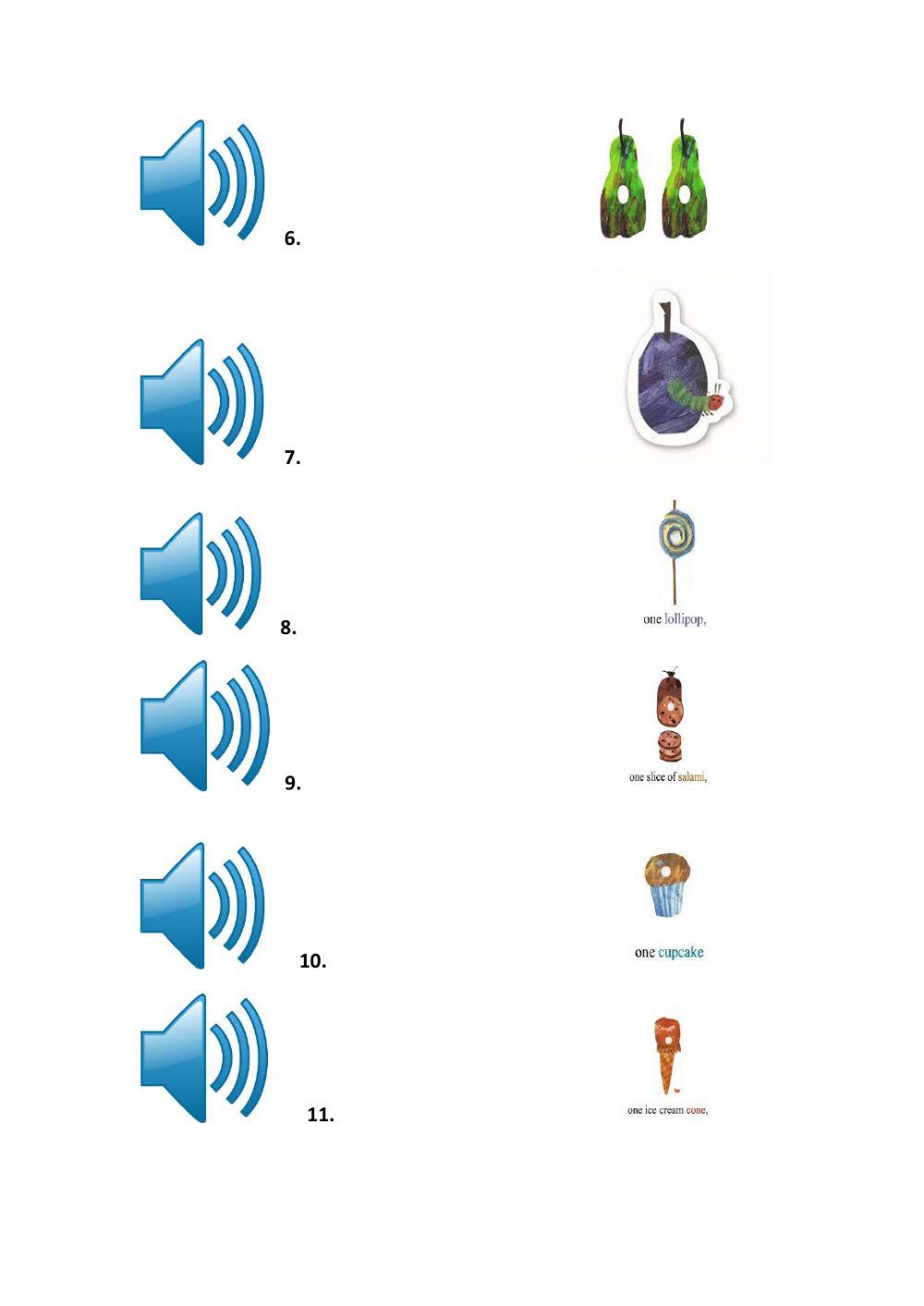 The very hungry caterpillar