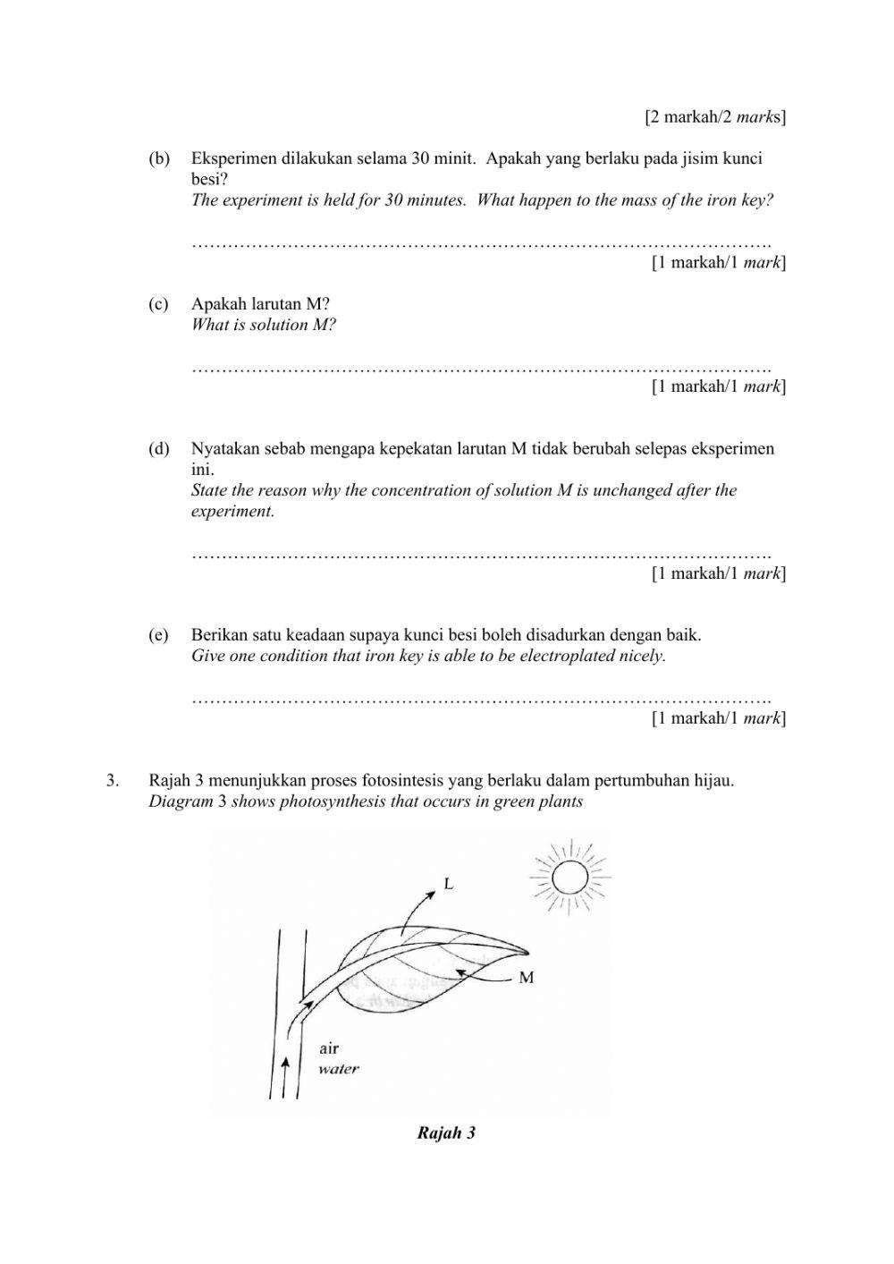 Tenaga & Perubahan Kimia,Tenaga Nuklear