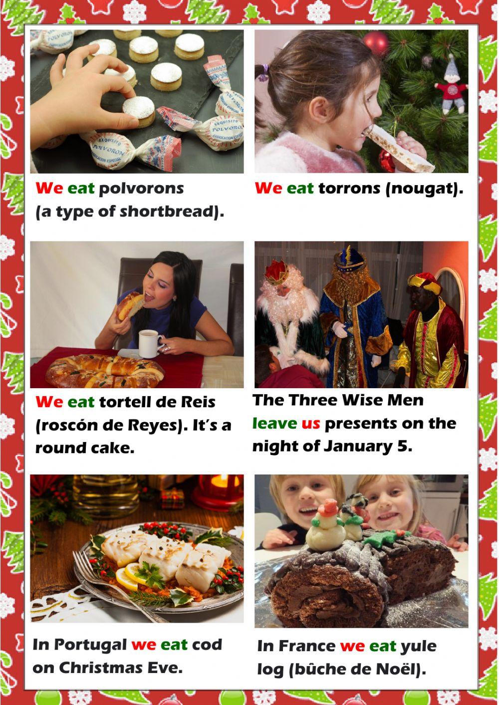 Christmas traditions comparison