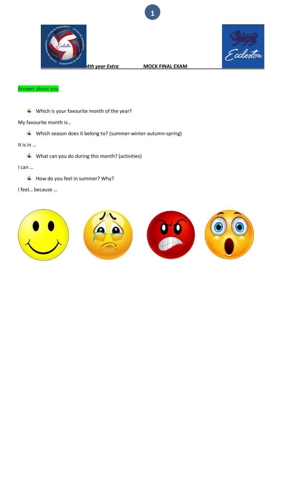 Reading and writing part