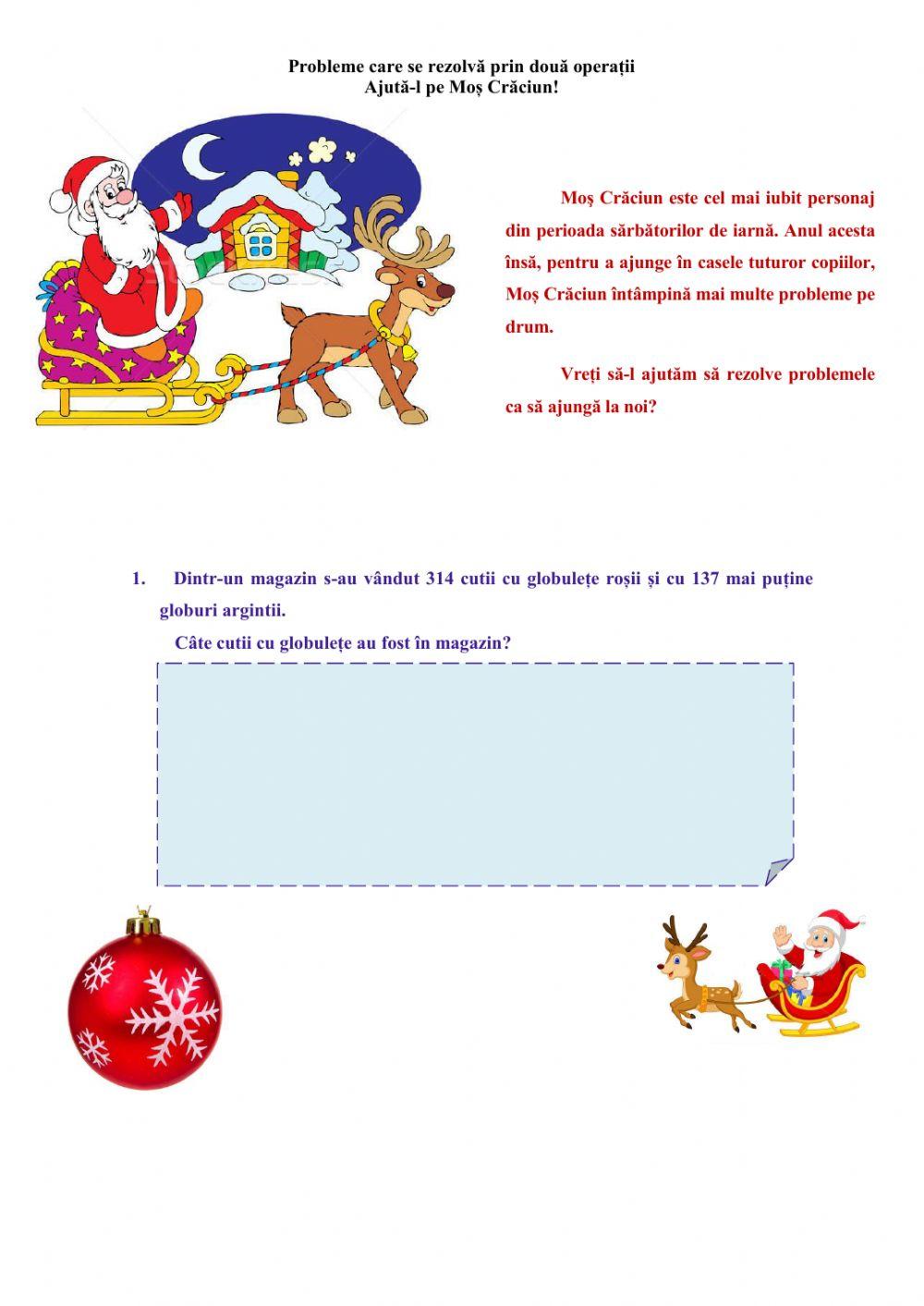 Ajută-l pe Moș Crăciun!