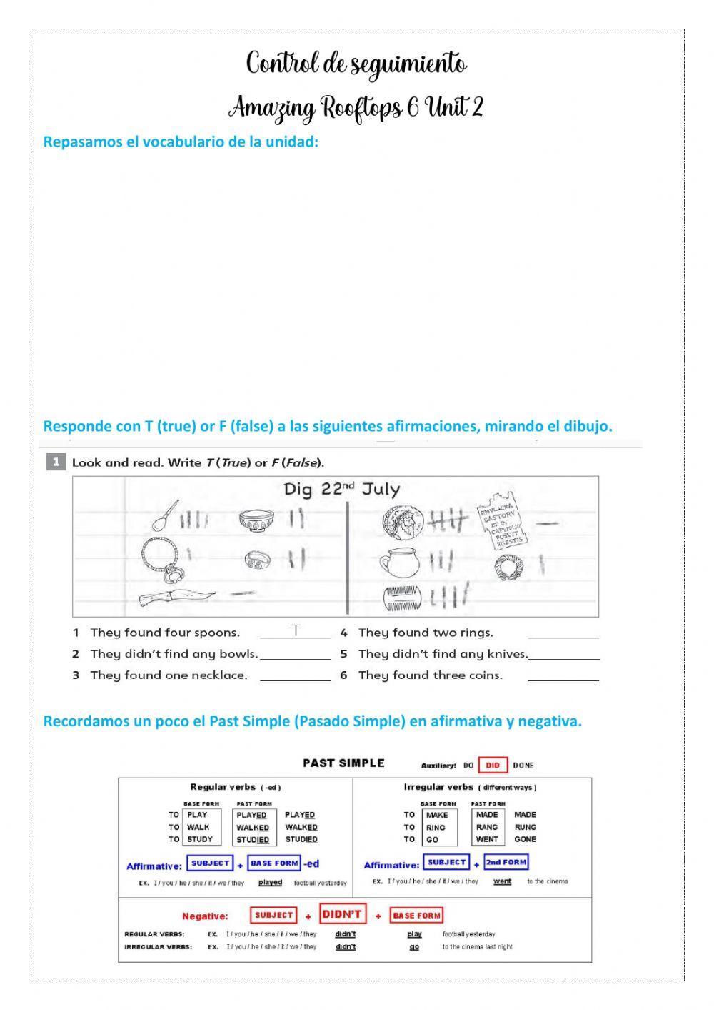 AR6 Unit 2 Control de seguimiento