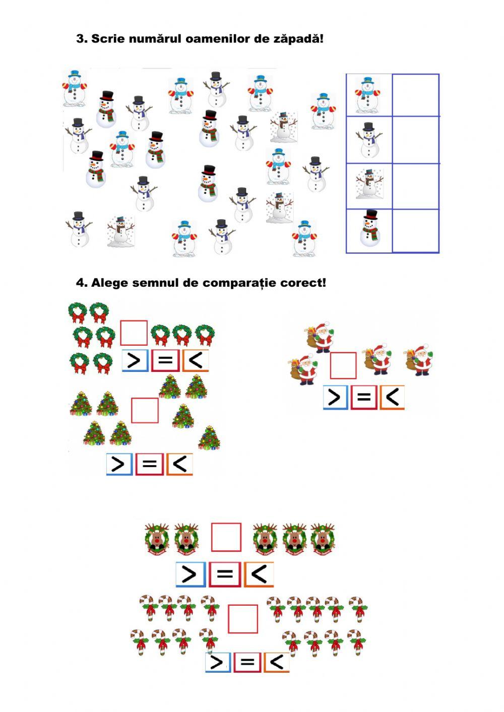 NUMERE DE LA 0  la 9  FIȘĂ DE ACTIVITĂȚI
