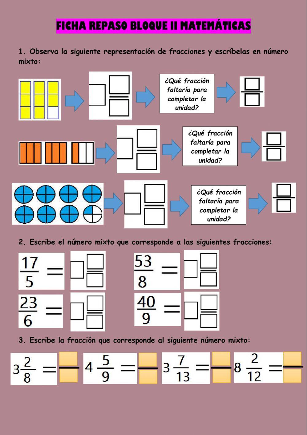 Bloque ii matemáticas