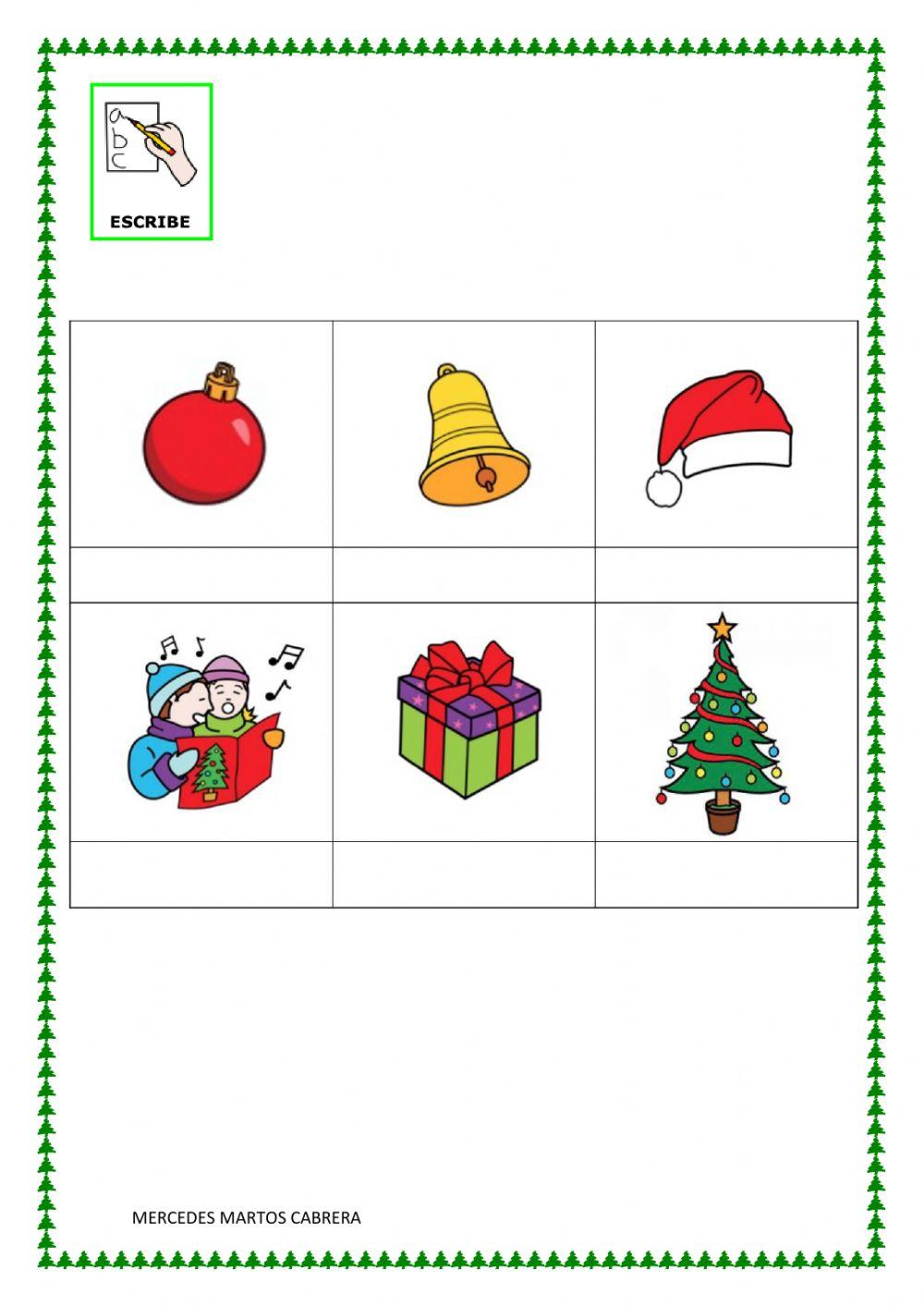 Ficha navidad