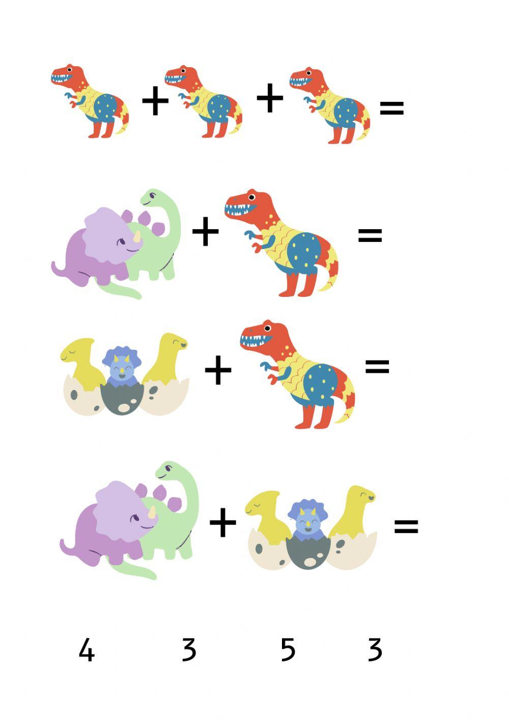 Contar amb dinosaures 3