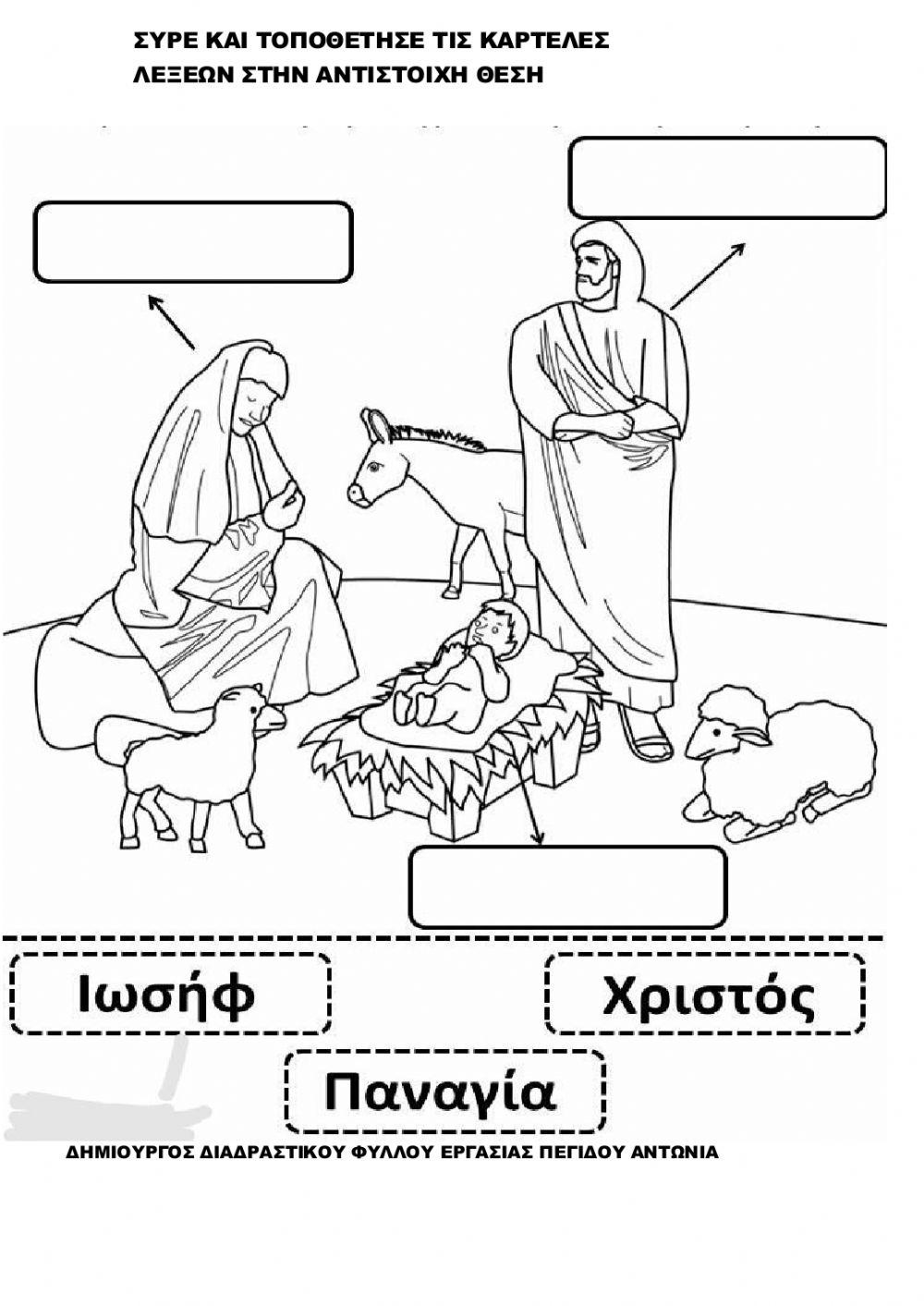 Η γεννηση αντιστιστοιχιση λεξεων με εικονες