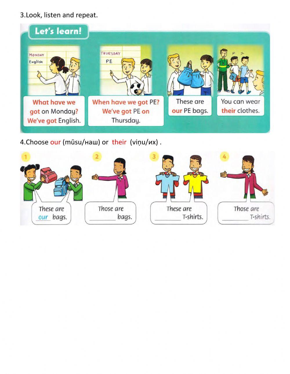 School subjects.FF2. (pg.36-37).