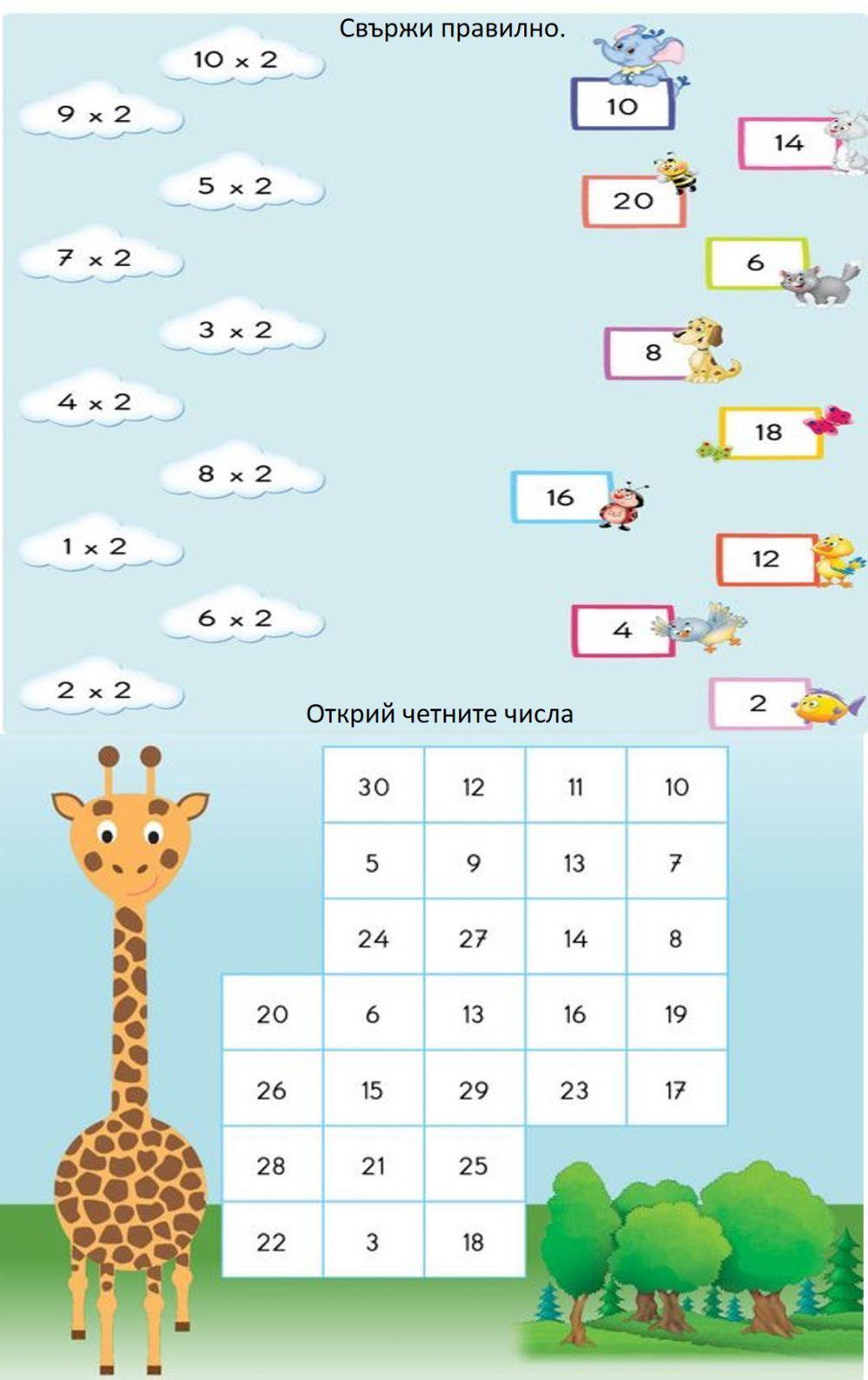 Четни числа