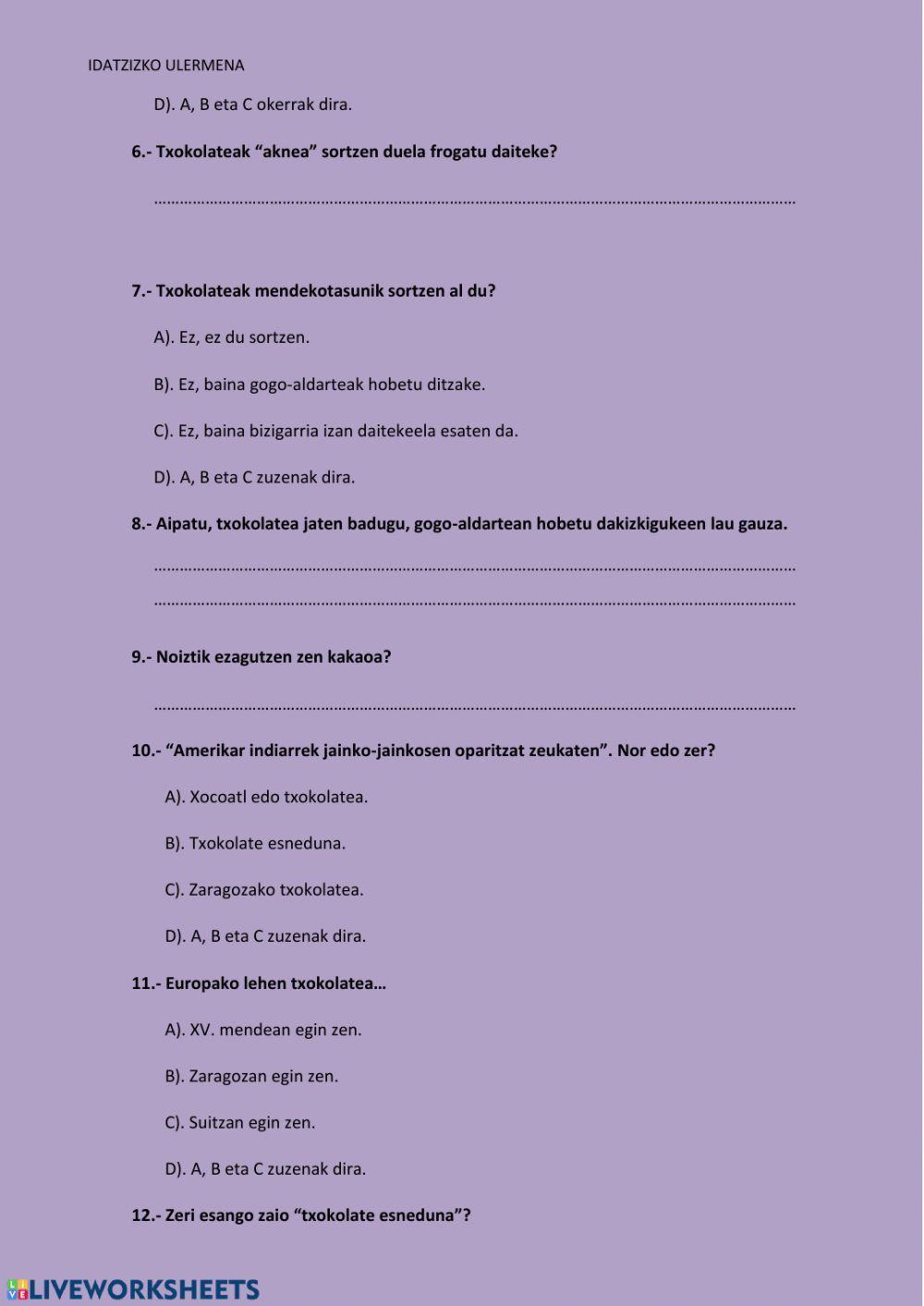 Kakaotik txokolatera