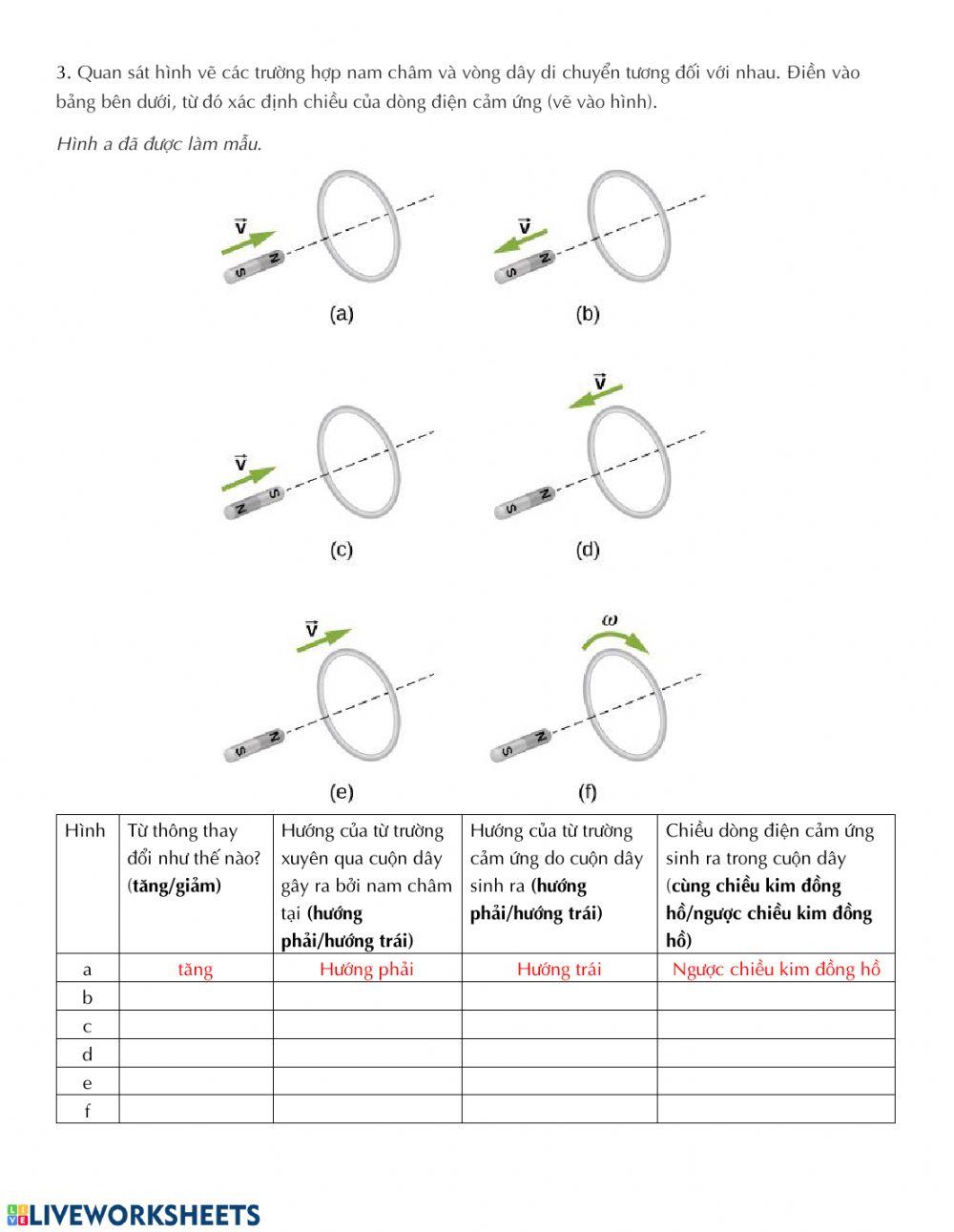 Vật lý 11-Bài tập tuần từ 17.2-23.3