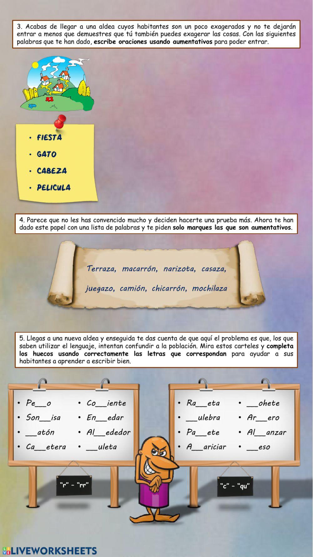 Tierra de locos (prueba de lengua)