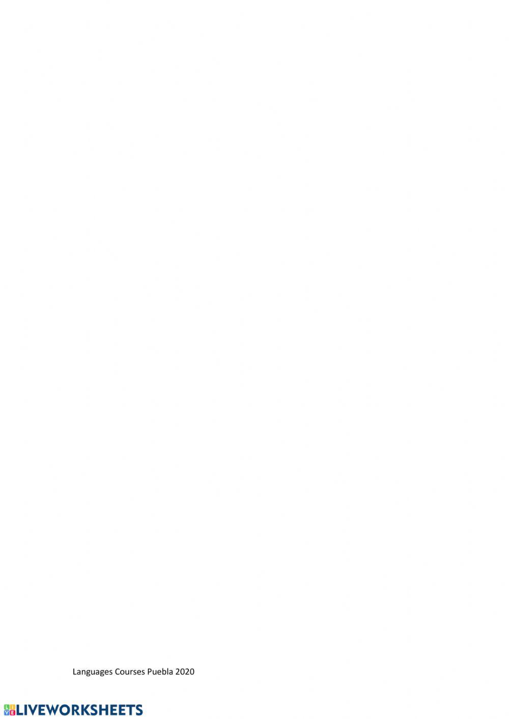 Possessive pronouns and adjectives