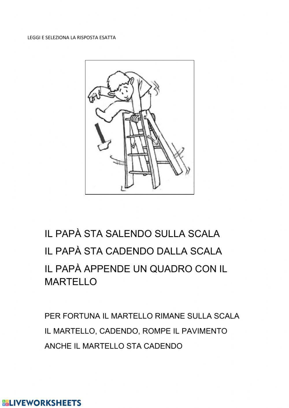 Scegli la frase giusta