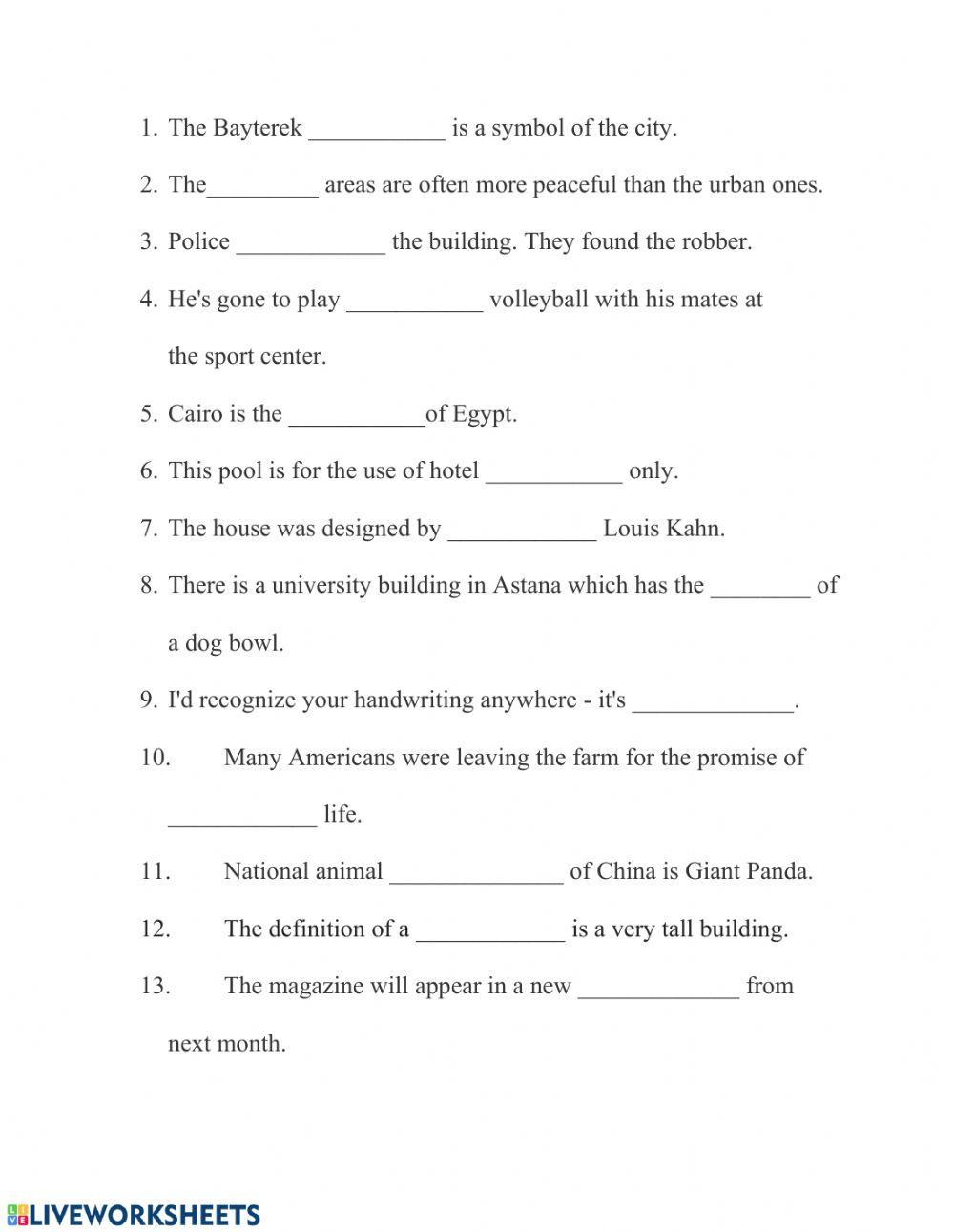 Impact 1 unit 1 revision