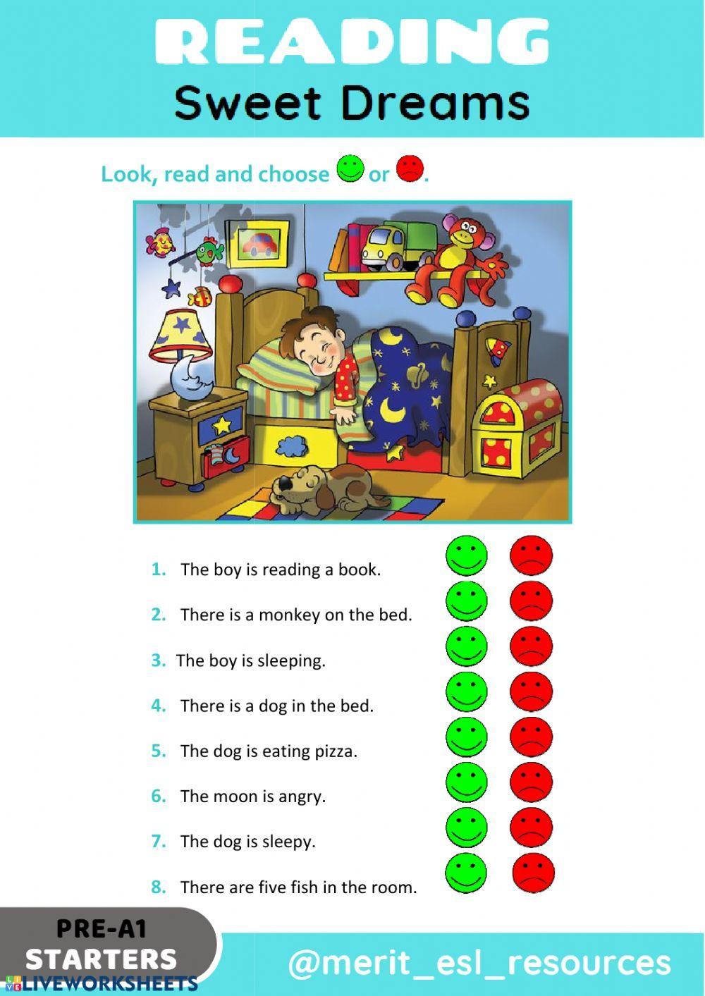 Reading - True or False Reading - True or False