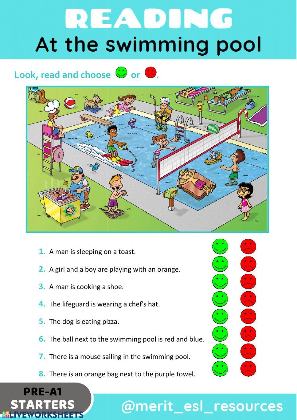 Reading - True or False