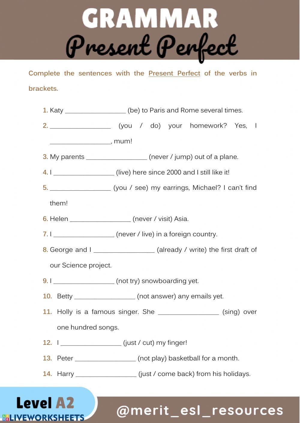 present-perfect-interactive-activity-for-pre-intermediate-live-worksheets