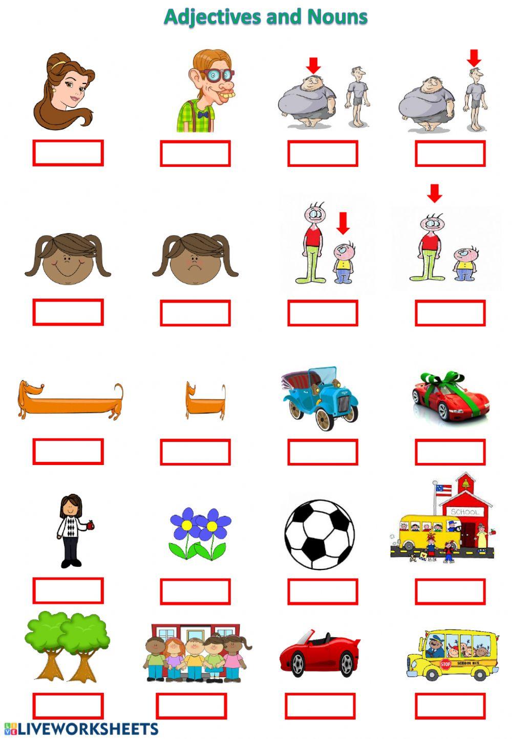 Writing sentences using am is are and there is there are online