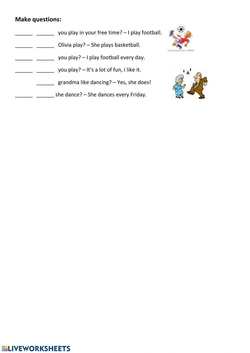 Present SImple Questions Present SImple Questions