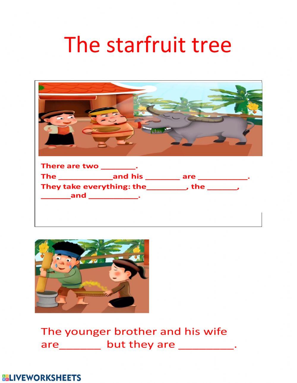 The Starfruit tree