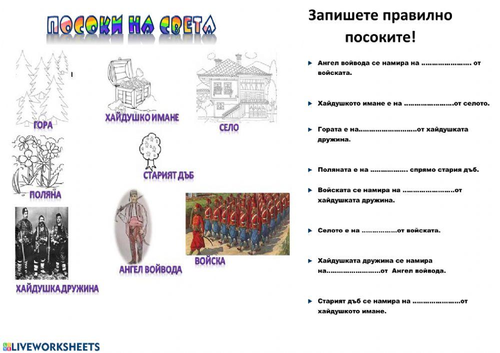 Посоки на света