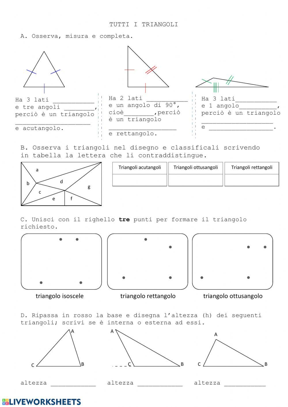 Tutti i triangoli