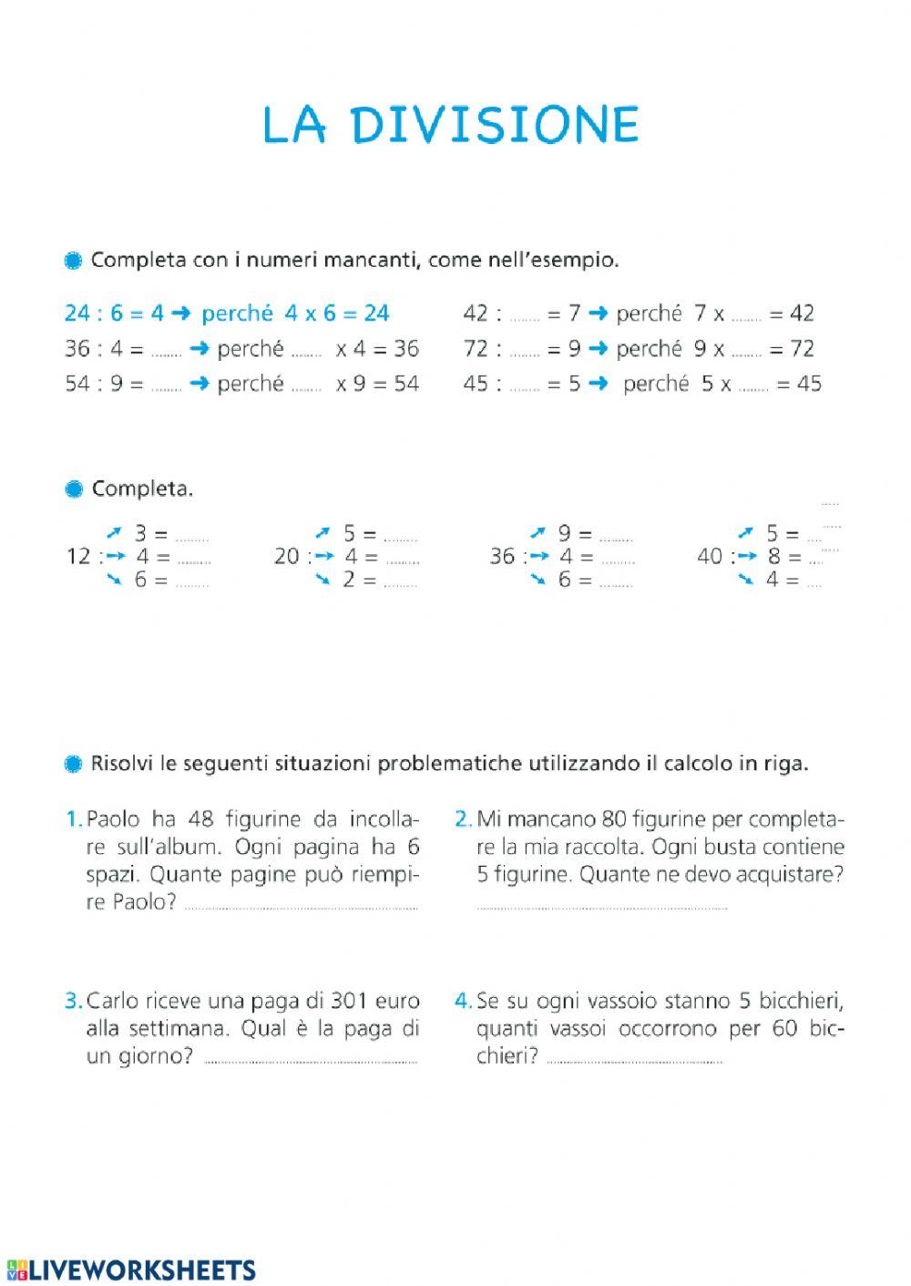 La divisione