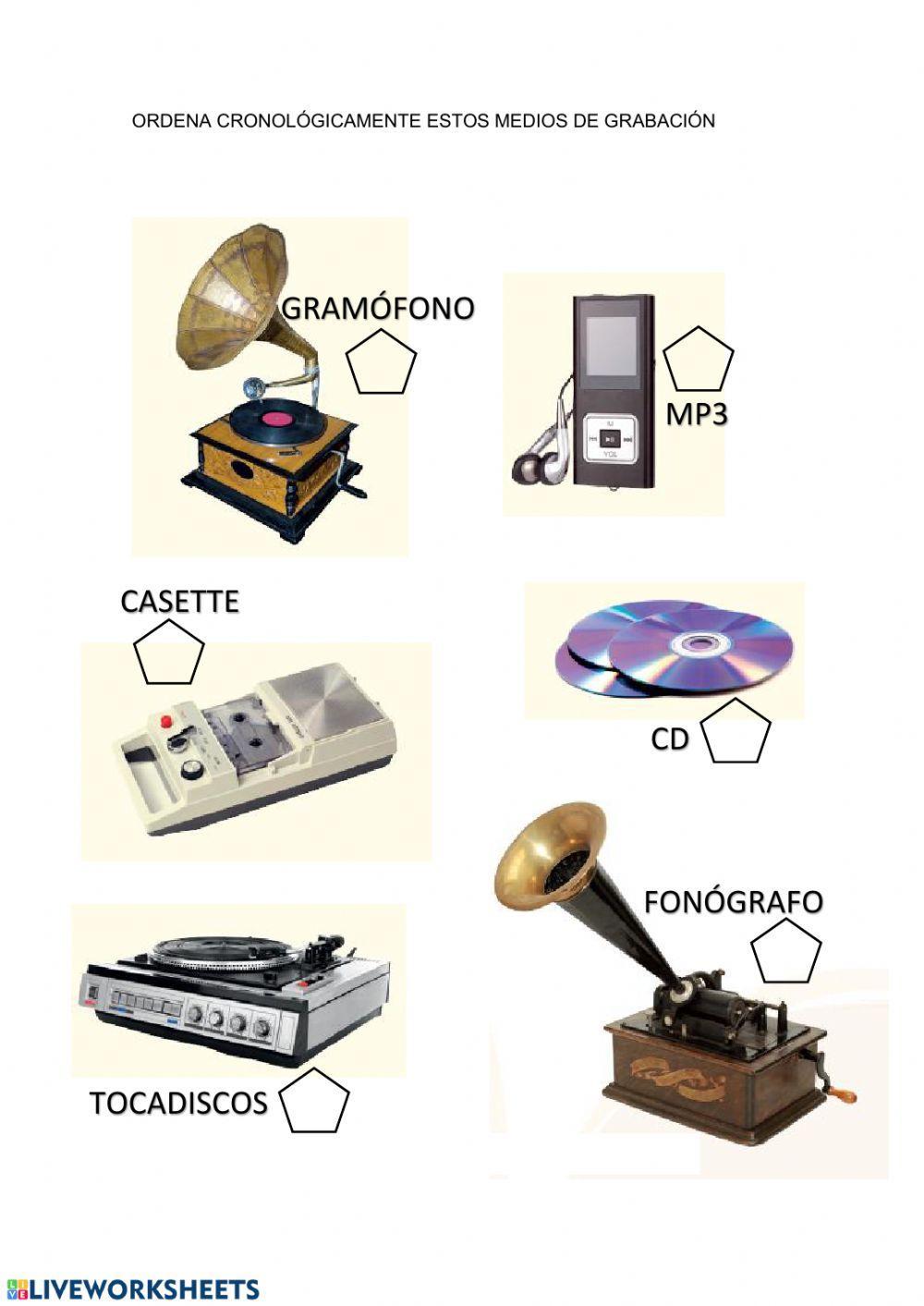 Medios de grabación