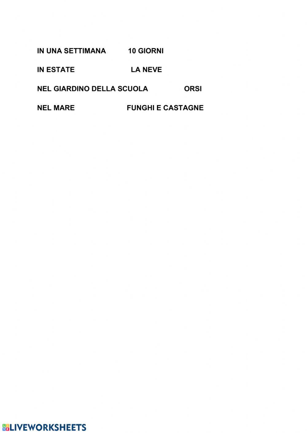 C'è ci sono non c'è non ci sono