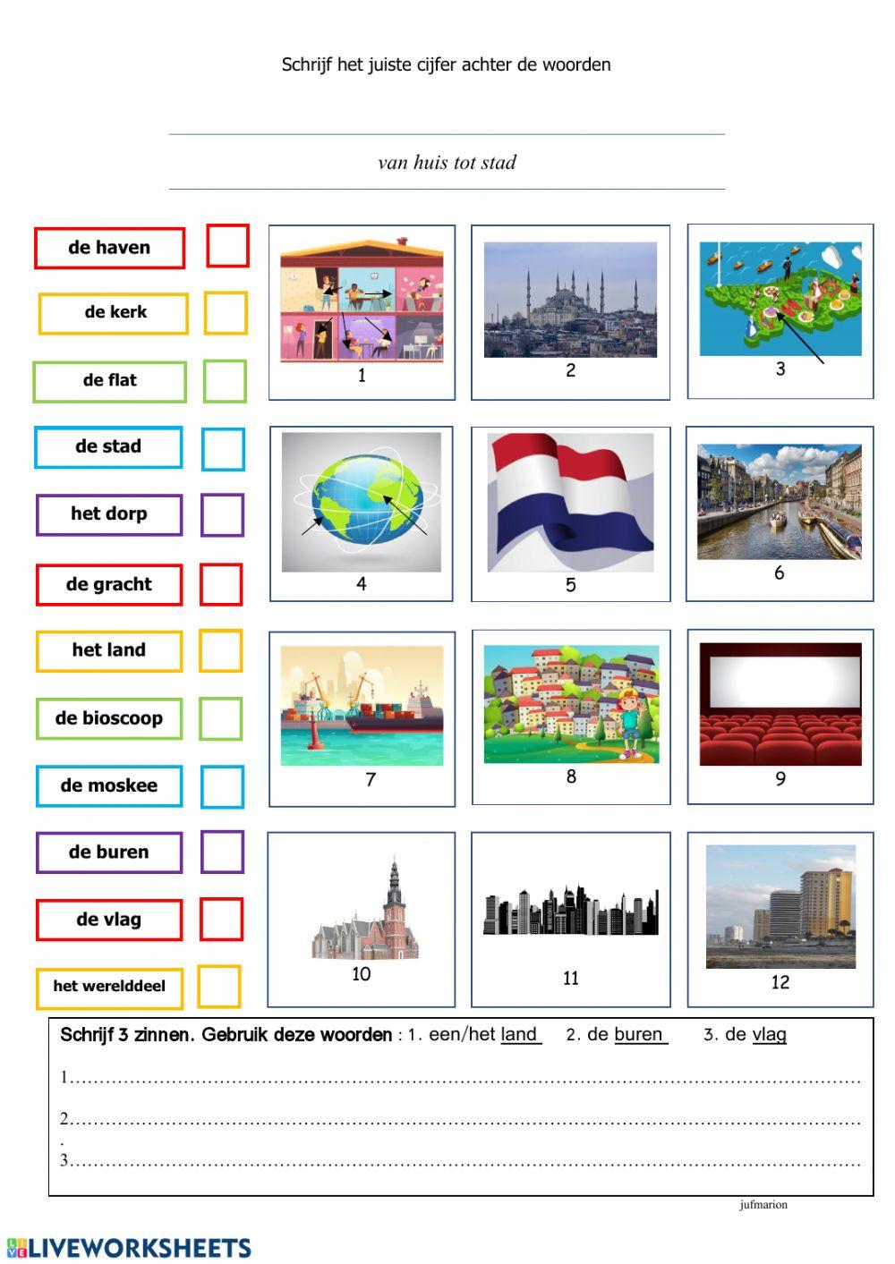 Thema van huis tot stad