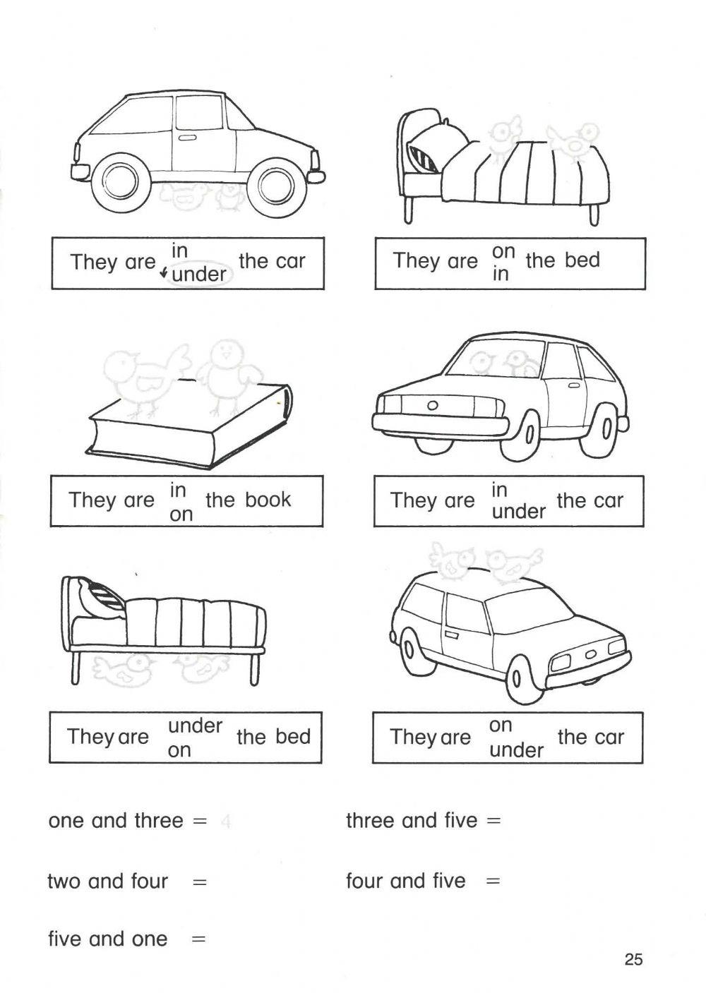 Prepositions of place