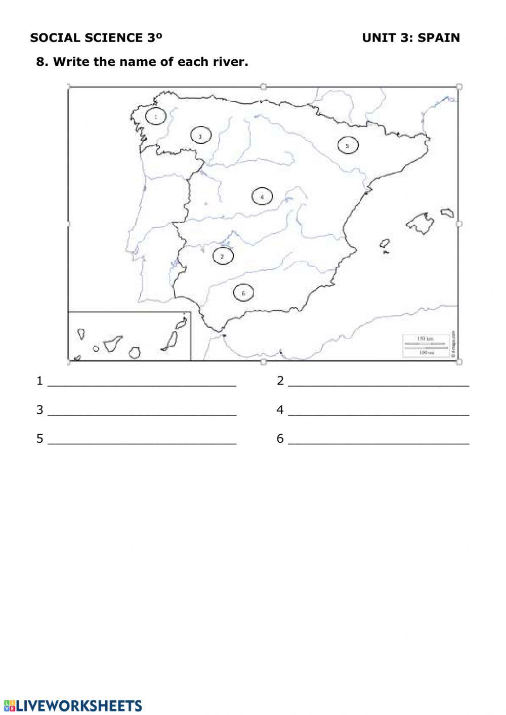 Spain Landforms