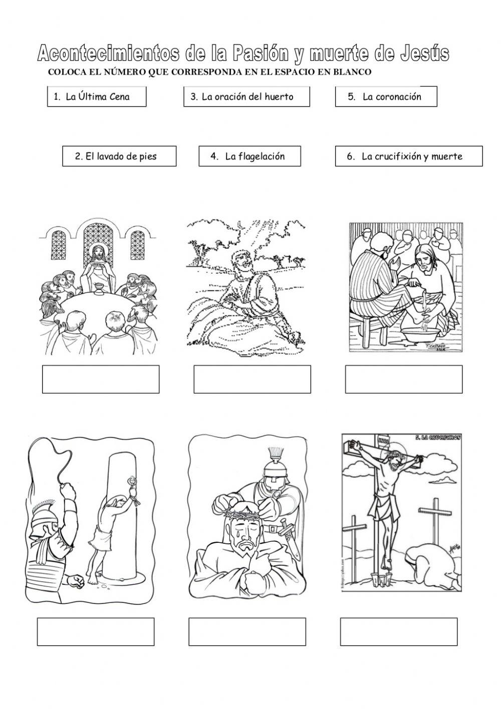 Semana Santa worksheet Live Worksheets