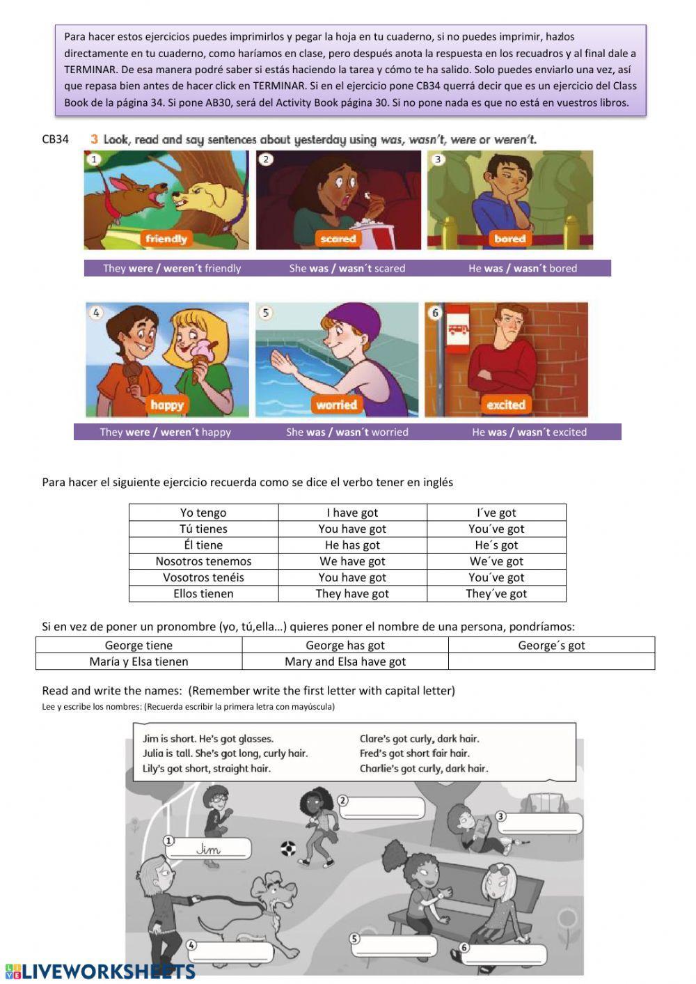 Ingles 5º primaria patcas
