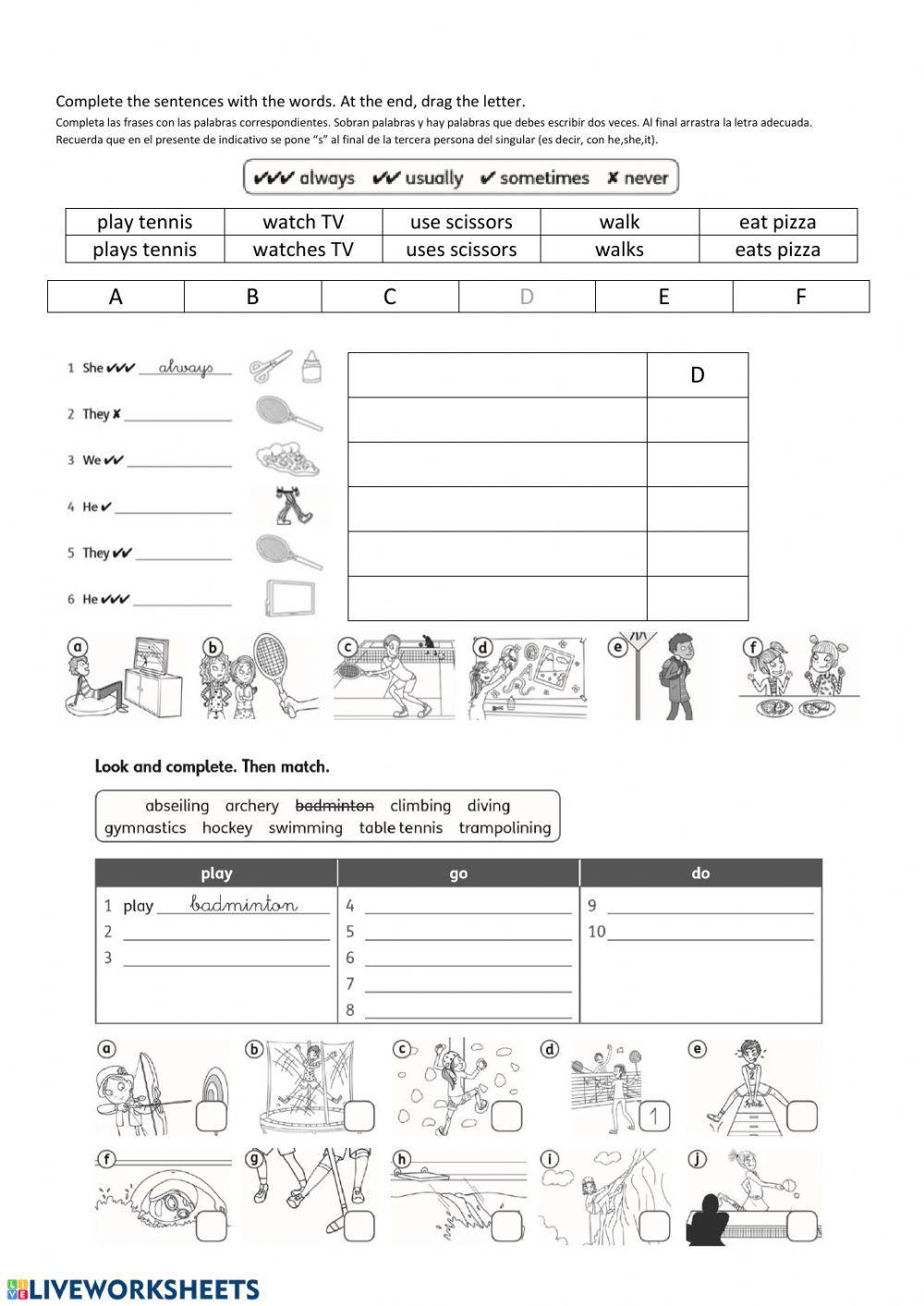 Ingles 5º primaria patcas