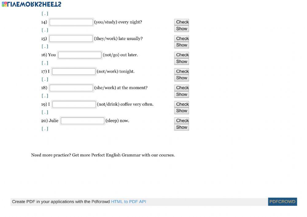 Present Simple or Present Continuous
